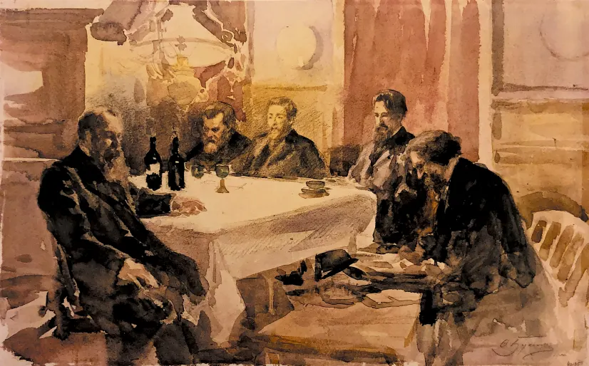 Friends gathering in a cozy apartment for game night